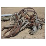 Pile of Wagon Parts/Pcs