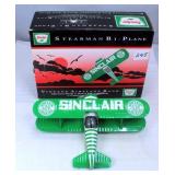 Stearman Sinclair Vintage Airplane Bank