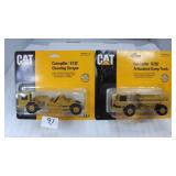 (1) Cat D25D Truck & (1) Cat 613C Scraper