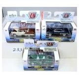 (3) M2 Machines Collectible Cars