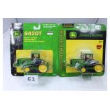 (2) JD 9420T & 9620T Tractors