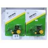 (2) JD 8400T Tractors