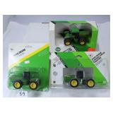 (1) JD 8560, (1) JD 8850 & (1) JD 8870 Tractors