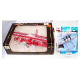 (2) Collectible Model Airplanes (1 is a bank)