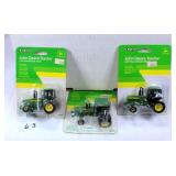 (3) JD Tractors w/Sound-Gard Body