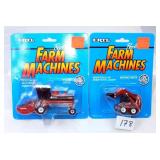 (2) Farm Machines Collectible Toys