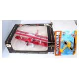 (2) Collectible Model Airplanes (1 is a bank)