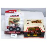 (1) Case IH 6388 2+2 & (1) International Tractors