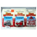 (3) Farm Machines Collectible Toys