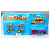 (2) Farm Machines/Country Collectible Toys