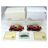 (2) Collectible Model Cars