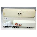 Semi Cab w/Van Trailer