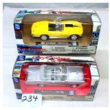 (2) Collectible City Cruizer Model Cars