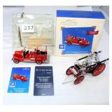 (2) Collectible Fire Trucks