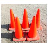 (5) Large Construction Cones