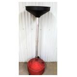 Tall Oil Drain Pan on Castors