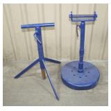 Material Stand & Stand w/Roller