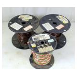 (3) Partial Rolls Thermostat Wire