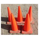 (5) Large Construction Cones