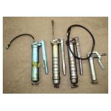 Assorted Grease Guns