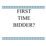 First Time Bidder?