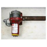 Hitch Insert w/Dayton 12-V Elec Winch