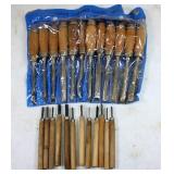 (2) Sets of Wood Carving Chisels