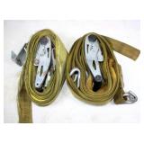 (2) Ratchet Strap Tie Downs