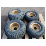 (4) ATV Wheels w/Tires