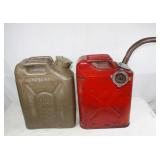 (2) Fuel Containers