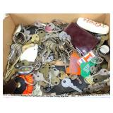Box of Misc Keys