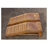 Pair Metal Auto Ramps