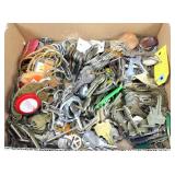 Box of Misc Keys