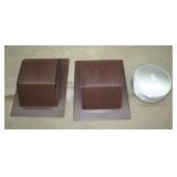 (3) Roof Vents, New