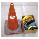 (2) Construction Cones & Safety Items