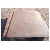 (2) Pieces of Sheet Metal/Plate