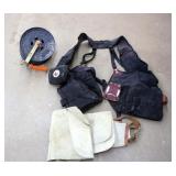 Hay Chaps, Tool Belt & Wire Spool