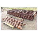 (10) HD 5-Rail Livestock Panels