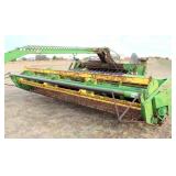 JD 300 Twin Knife Hydro Swing Windrower