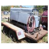 Lincoln SAM-650 Portable DC Welder on Trailer