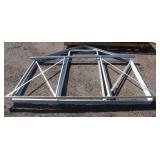 Alum Frame Clear Span Green House