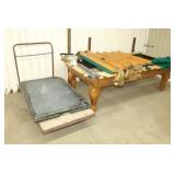 Nevada Carved Leg Pool Table (dismantled)
