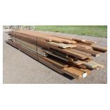 Approx 200 Pcs Treated, Cedar & T&G Lumber
