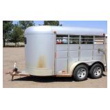 2003 Calico Stock Trailer