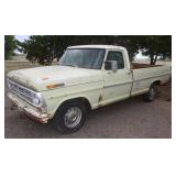 1968 Ford F100 Pk (project vehicle)