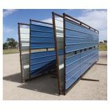 (4) Livestock/Cattle Wind Break Panels