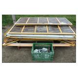Pallet of Scaffolding w/Casters