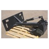 Skid Steer Hydraulic Backhoe Attachment