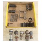 Assorted Trailer Balls & Supplies