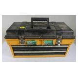 Stack-On Plastic Tool Box w/2-Drawers